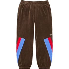Supreme Martine Rose Velour Track Pant Brown