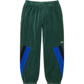 Supreme Martine Rose Velour Track Pant Green