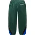 Supreme Martine Rose Velour Track Pant - Green (front)