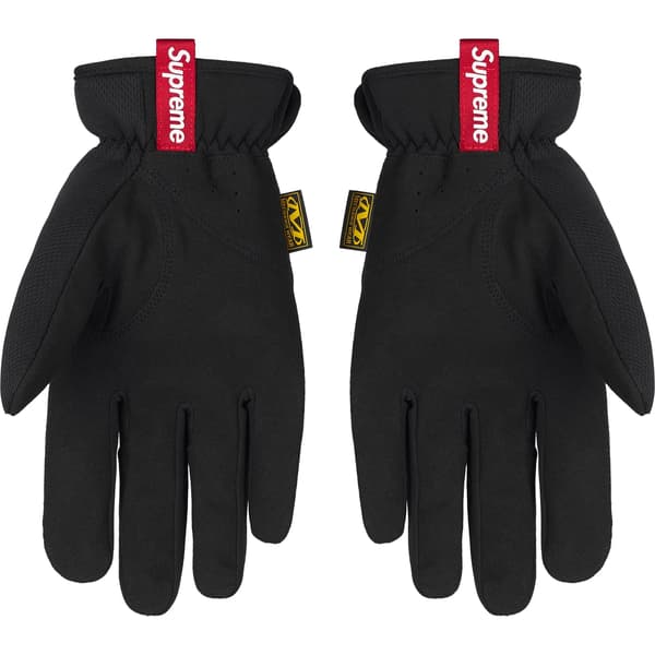 Supreme Mechanix FastFit MLB Teams Gloves - Black (front)
