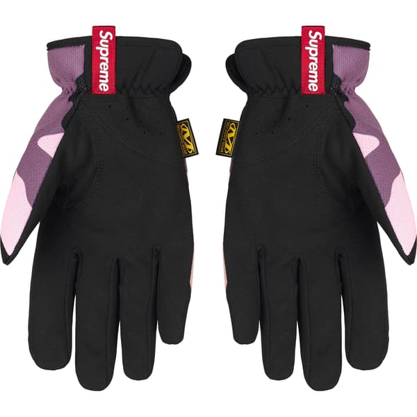 Supreme Mechanix FastFit MLB Teams Gloves - Pink Camo (front)