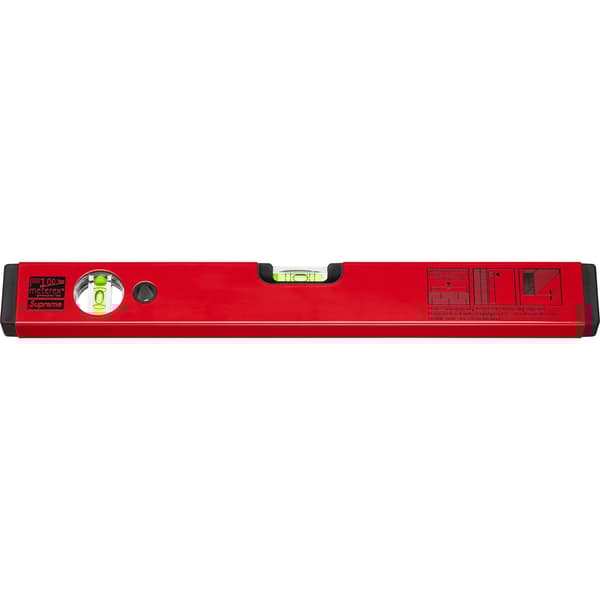 Supreme Meterex Spirit Level - Red (front)