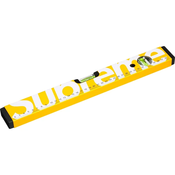 Supreme Meterex Spirit Level - Yellow (front)