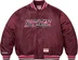 Supreme Mitchell &amp; Ness Camo Logo Varsity Jacket - Burgundy (front)