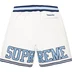 Supreme Mitchell &amp; Ness NCAA Basketball Short - White (front)