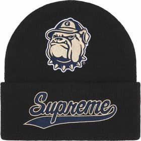 Supreme Mitchell &amp; Ness NCAA Beanie Black