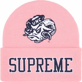 Supreme Mitchell &amp; Ness NCAA Beanie Light Pink