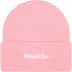 Supreme Mitchell &amp; Ness NCAA Beanie - Light Pink (front)