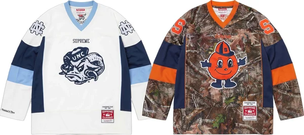 Supreme Mitchell &amp; Ness NCAA Hockey Jersey - Product Image