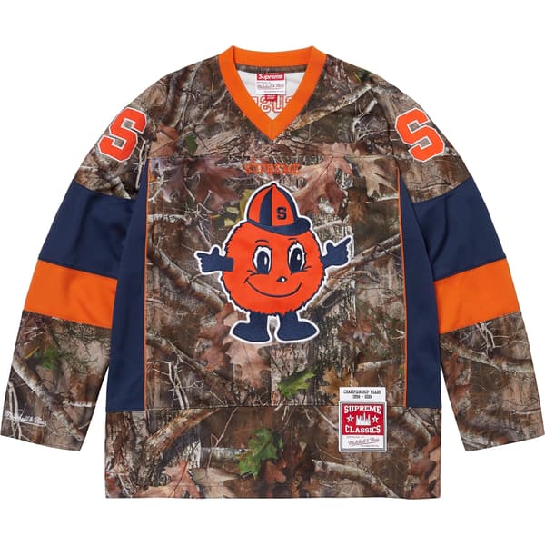 Supreme Mitchell &amp; Ness NCAA Hockey Jersey - TrueTimber® Kanati Camo (front)
