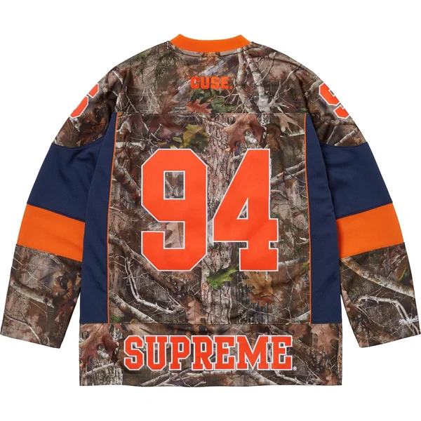 Supreme Mitchell &amp; Ness NCAA Hockey Jersey - TrueTimber® Kanati Camo (front)