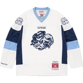 Supreme Mitchell &amp; Ness NCAA Hockey Jersey White