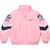 Supreme Mitchell &amp; Ness NCAA Hooded Stadium Jacket - Pink (front)