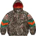 Supreme Mitchell &amp; Ness NCAA Hooded Stadium Jacket - TrueTimber® Kanati Camo (front)