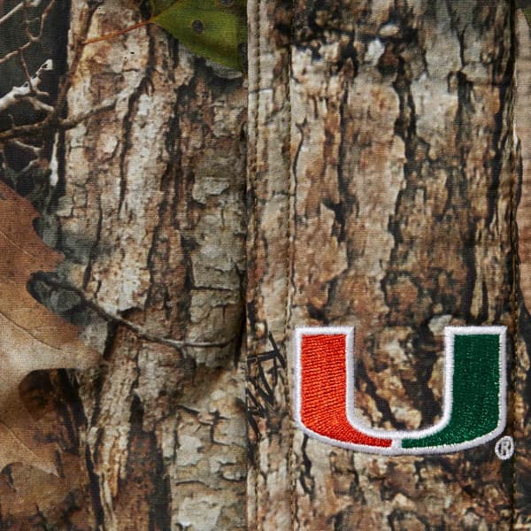 Supreme Mitchell &amp; Ness NCAA Hooded Stadium Jacket - TrueTimber® Kanati Camo (front)