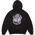 Supreme Mitchell &amp; Ness NCAA Hooded Sweatshirt - Black (front)