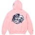 Supreme Mitchell &amp; Ness NCAA Hooded Sweatshirt - Pink (front)