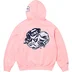 Supreme Mitchell &amp; Ness NCAA Hooded Sweatshirt - Pink (front)