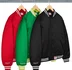 Supreme Mitchell &amp; Ness Satin Varsity Jacket - Product Image