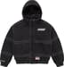 Supreme Mitchell &amp; Ness Twill Stadium Jacket - Black (front)