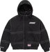 Supreme Mitchell &amp; Ness Twill Stadium Jacket - Black (front)