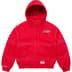 Supreme Mitchell &amp; Ness Twill Stadium Jacket - Red (front)