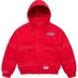 Supreme Mitchell &amp; Ness Twill Stadium Jacket - Red (front)