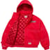 Supreme Mitchell &amp; Ness Twill Stadium Jacket - Red (front)