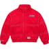 Supreme Mitchell &amp; Ness Twill Stadium Jacket - Red (front)
