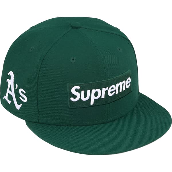 Supreme MLB Teams Box Logo New Era - Oakland A's (front)
