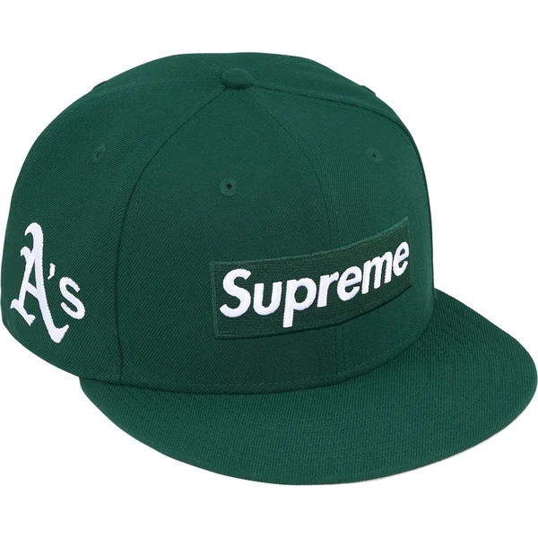 Supreme MLB Teams Box Logo New Era - Oakland A's (front)