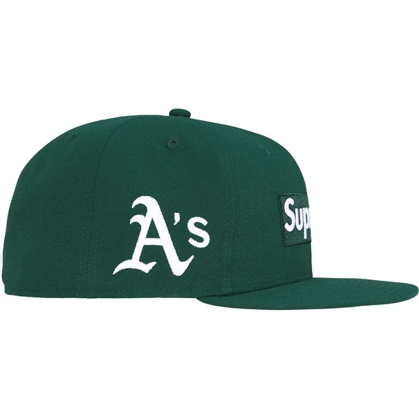 Supreme MLB Teams Box Logo New Era - Oakland A's (front)