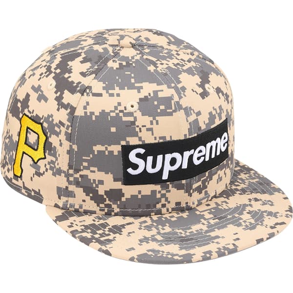 Supreme MLB Teams Box Logo New Era - Pittsburgh Pirates (front)