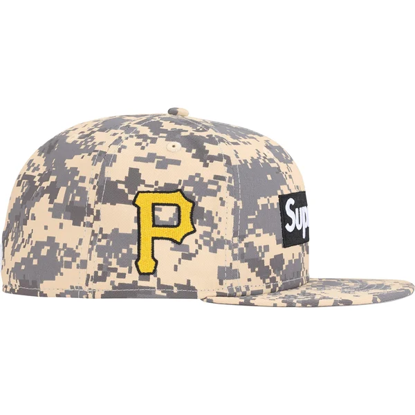 Supreme MLB Teams Box Logo New Era - Pittsburgh Pirates (front)