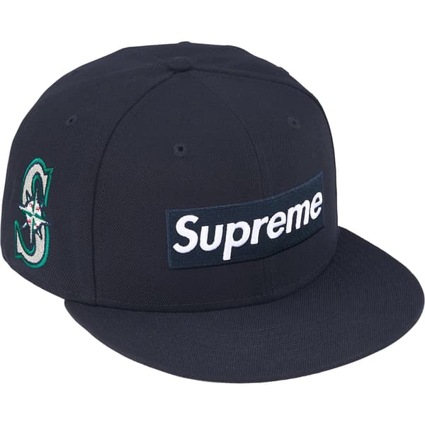 Supreme MLB Teams Box Logo New Era - Seattle Mariners (front)