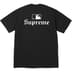 Supreme MLB Teams Tee - Black (front)