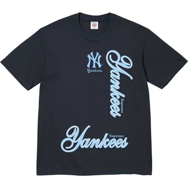 Supreme MLB Teams Tee - Navy (front)