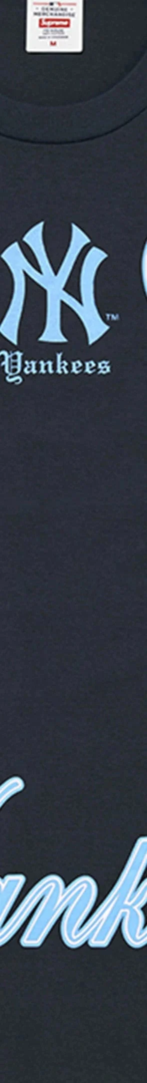 Supreme MLB Teams Tee - Navy (front)