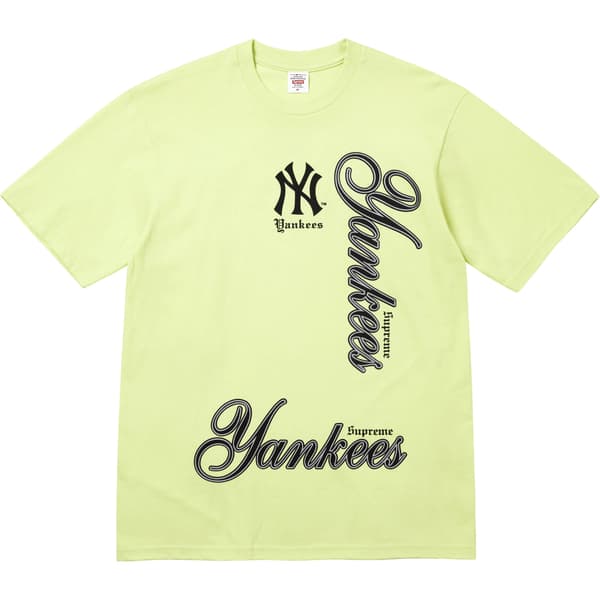 Supreme MLB Teams Tee - Pale Mint (front)