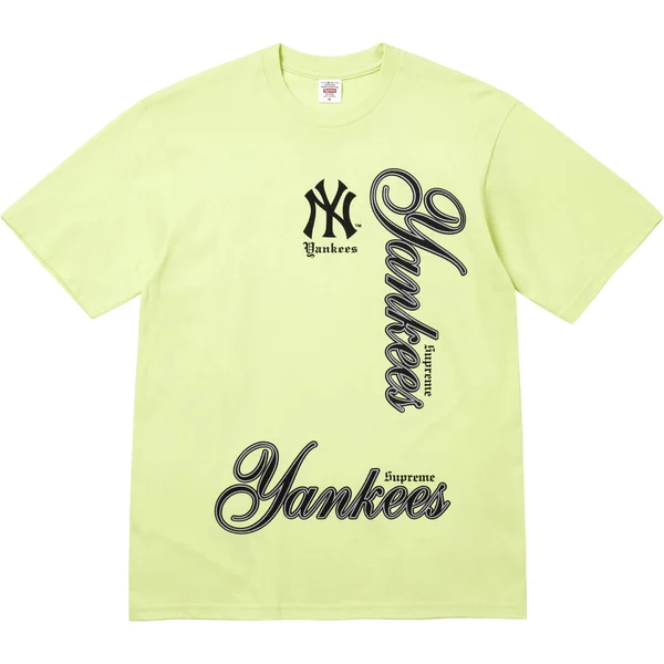 Supreme MLB Teams Tee - Pale Mint (front)