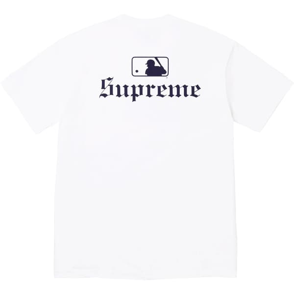 Supreme MLB Teams Tee - White (front)