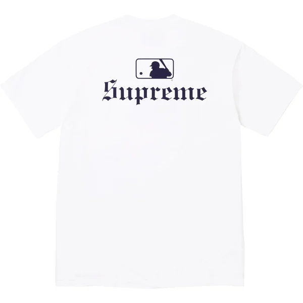 Supreme MLB Teams Tee - White (front)