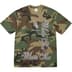 Supreme MLB Teams Tee - Woodland Camo (front)