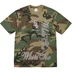 Supreme MLB Teams Tee - Woodland Camo (front)
