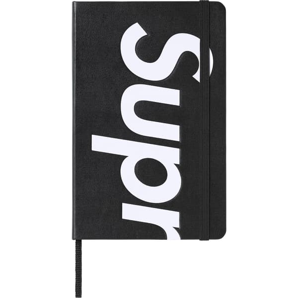 Supreme Moleskine Notebook - Black (front)