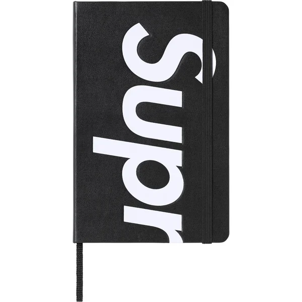 Supreme Moleskine Notebook - Black (front)
