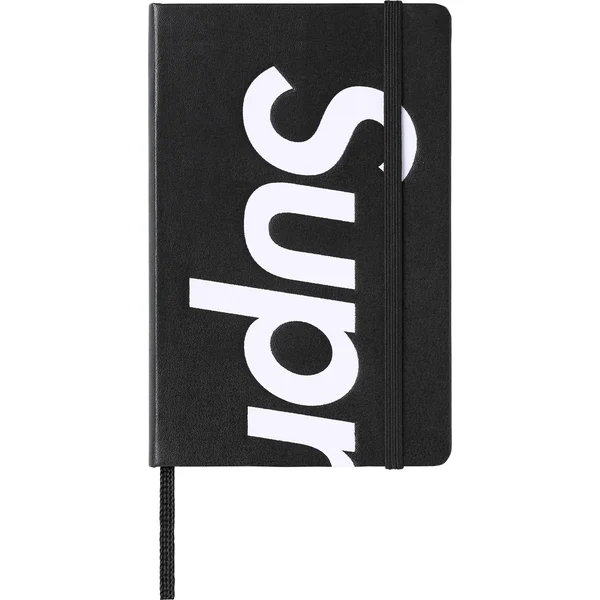 Supreme Moleskine Pocket Notebook - Black (front)