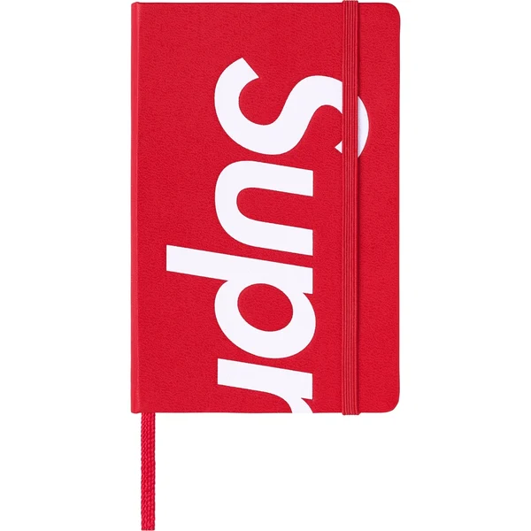 Supreme Moleskine Pocket Notebook - Red (front)