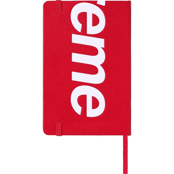 Supreme Moleskine Pocket Notebook - Red (front)