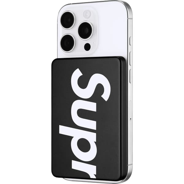 Supreme mophie Qi2 Powerstation - Black (front)